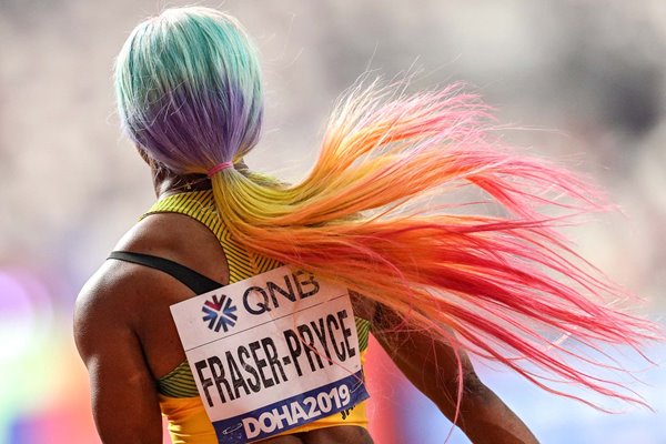 Shelly-Ann Fraser-Pryce Jamaica 100m World Champion Doha 2019  