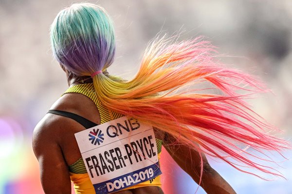 Shelly-Ann Fraser-Pryce Jamaica 100m World Champion Doha 2019