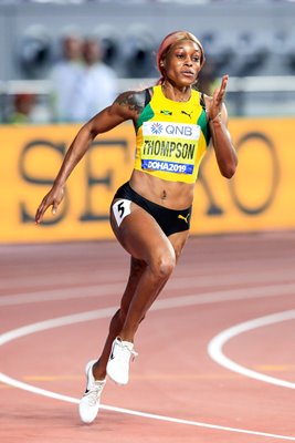 Elaine Thompson Jamaica 200m World Athletics Doha 2019 