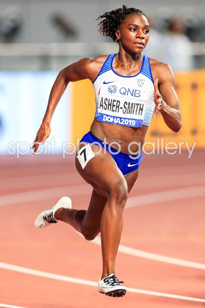 Dina Asher-Smith Great Britain 200m World Athletics Doha 2019  