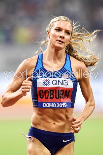 Emma Coburn USA 3000m Steeplechase World Athletics 2019