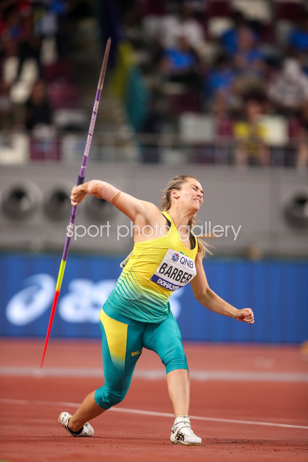 Kelsey-Lee Barber Australia Javelin World Athletics Doha 2019 Images |  Athletics Posters