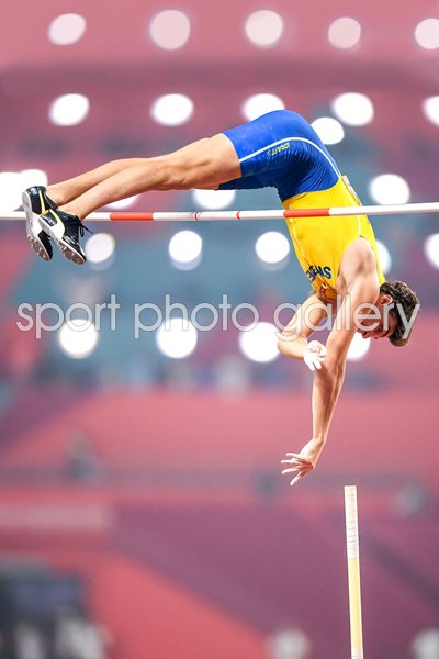 Armand Duplantis Sweden Pole Vault World Athletics Doha 2019