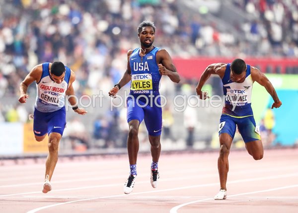 Noah Lyles USA 200m Gold World Athletics Championships Doha 2019 
