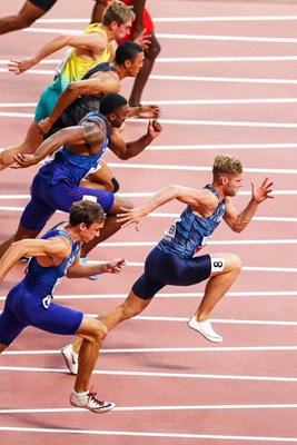Kevin Mayer France 100m World Athletics Championships Doha 2019 