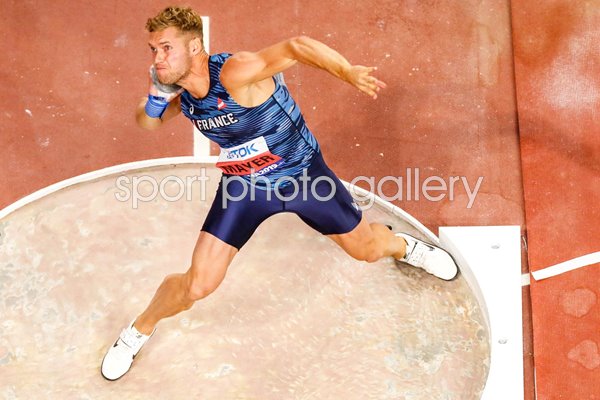Kevin Mayer France Decathlon Shot Put World Athletics Doha 2019  