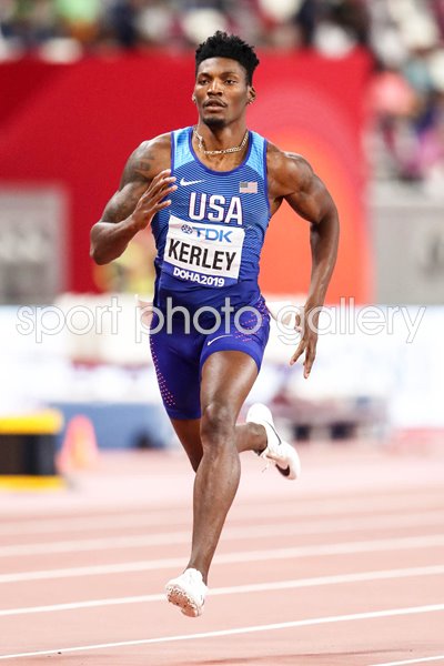 Fred Kerley USA World Athletics Championships Doha 2019