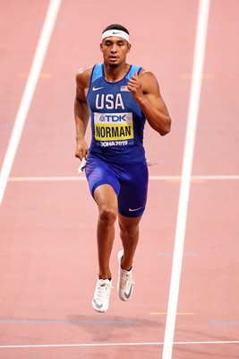 Michael Norman USA 400m World Athletics Doha 2019 