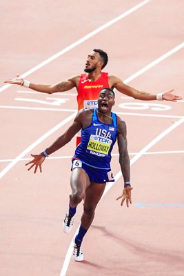 Grant Holloway USA 110m Hurdles Gold World Athletics 2019