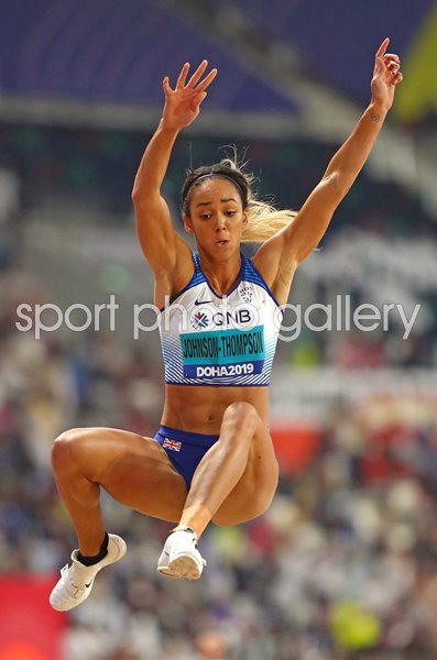 Katarina Johnson-Thompson Heptathlon Long Jump World Athletics 2019