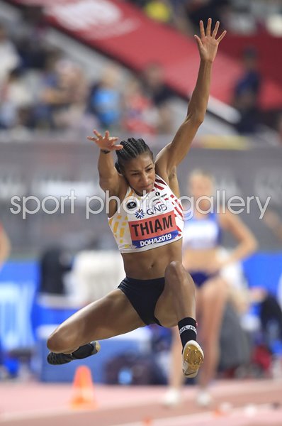 Nafissatou Thiam Belgium Heptathlon Long Jump World Athletics 2019