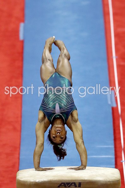 Simone Biles USA Vault US Gymnastics Kansas City 2019