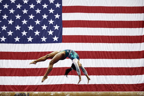 Simone Biles USA Balance Beam US Gymnastics Kansas City 2019