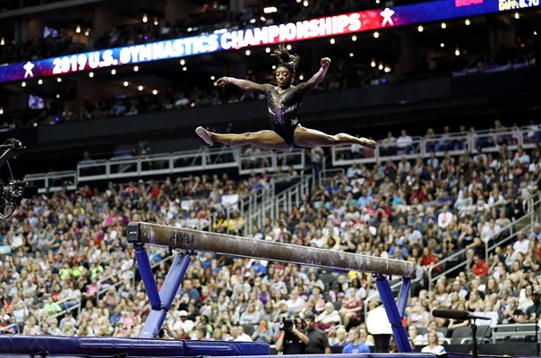 Simone Biles USA Beam US Gymnastics Championships 2019
