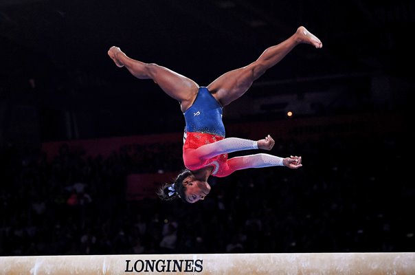 Simone Biles USA Beam Gymnastics World Championships 2019