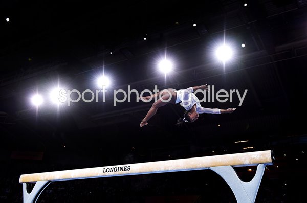 Simone Biles USA Beam Routine World Gymnastics Stuttgart 2019