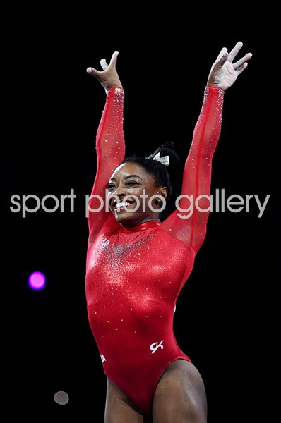 Simone Biles United States Vault Gold World Gymnastics Stuttgart 2019