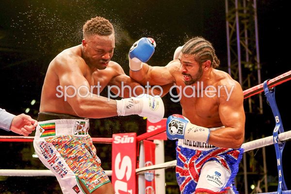 David Haye knocks out Dereck Chisora 2012