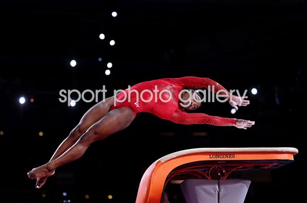 Simone Biles USA Vault Champion World Gymnastics Stuttgart 2019
