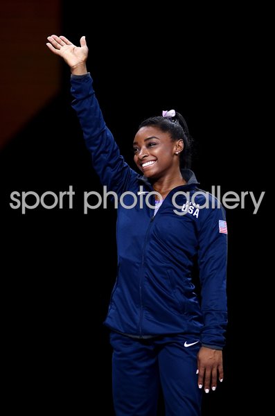 Simone Biles USA Beam Champion World Gymnastics Stuttgart 2019