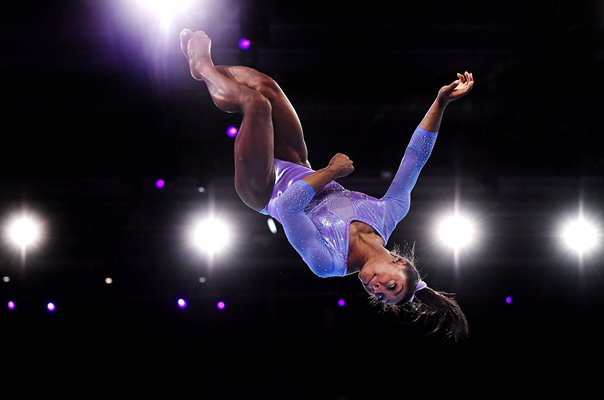 Simone Biles USA Floor Champion World Gymnastics Stuttgart 2019