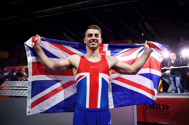 Max Whitlock Great Britain Pommel Horse Gold Gymnastics Worlds 2019