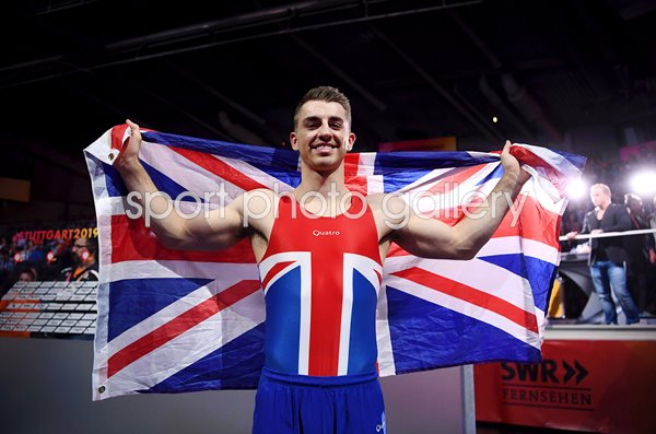 Max Whitlock Great Britain Pommel Horse Gold Gymnastics Worlds 2019