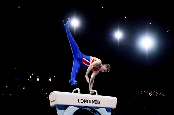 Max Whitlock Great Britain Pommel Horse Gymnastics Worlds 2019