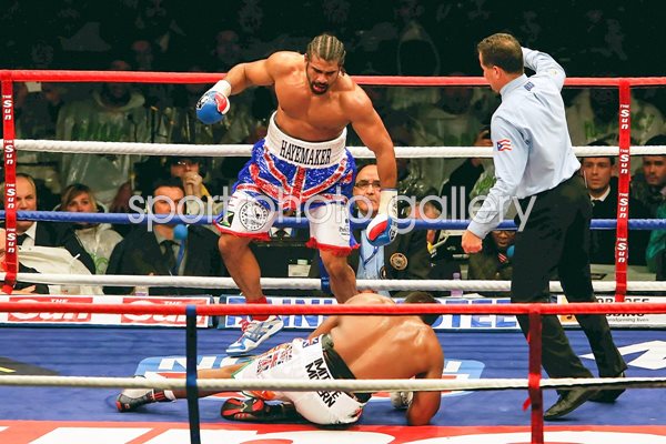 David Haye knocks out Dereck Chisora 2012