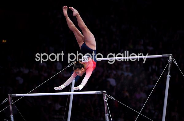 Sunisa Lee Uneven Bars Gymnastics World Championships 2019