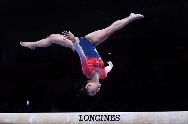 Kara Eaker USA Beam Gymnastics World Championships 2019