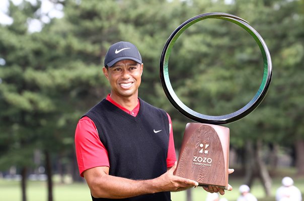 Tiger Woods USA wins ZOZO Championship Japan 2019