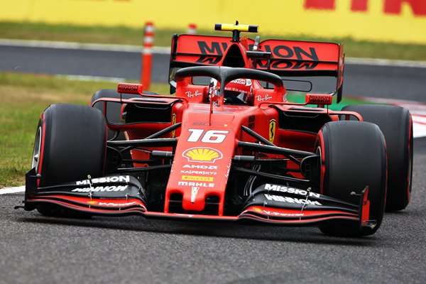 Charles Leclerc Ferrari Japanese GP 2019