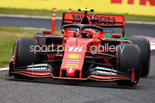 Charles Leclerc Ferrari Japanese GP 2019