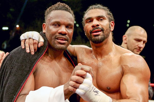 David Haye and Dereck Chisora 2012