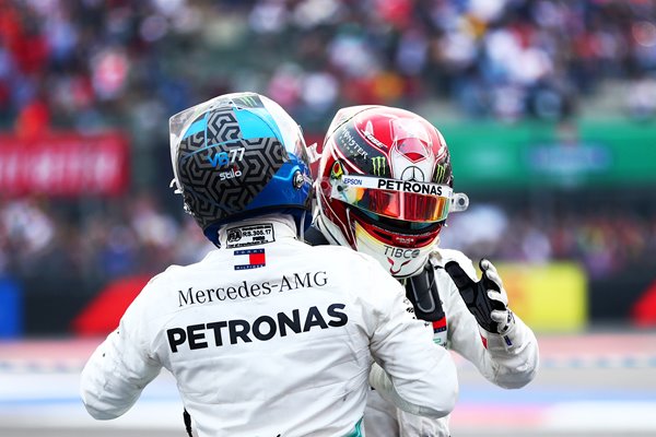 Lewis Hamilton Valtteri Bottas Mexican GP 2019