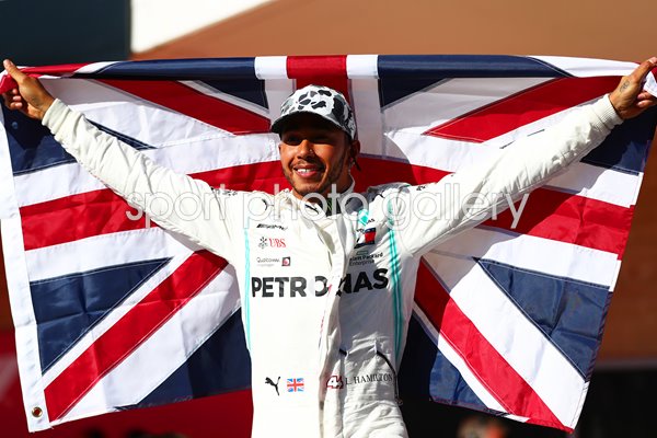 Lewis Hamilton World Champion USA Grand Prix 2019