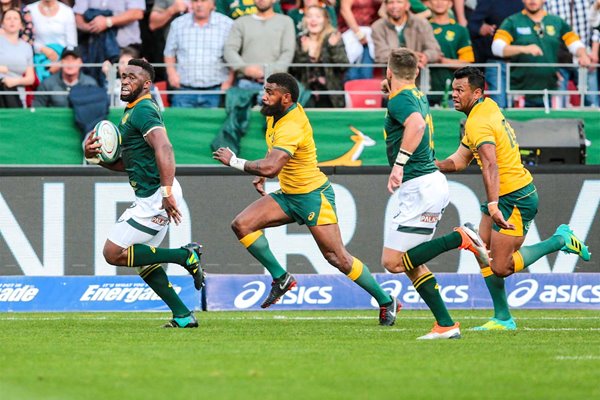 Siya Kolisi South Africa v Australia Port Elizabeth 2018