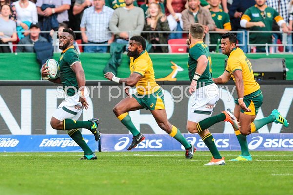 Siya Kolisi South Africa v Australia Port Elizabeth 2018