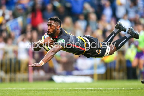 Siya Kolisi scores Stormers v Crusaders Cape Town 2019