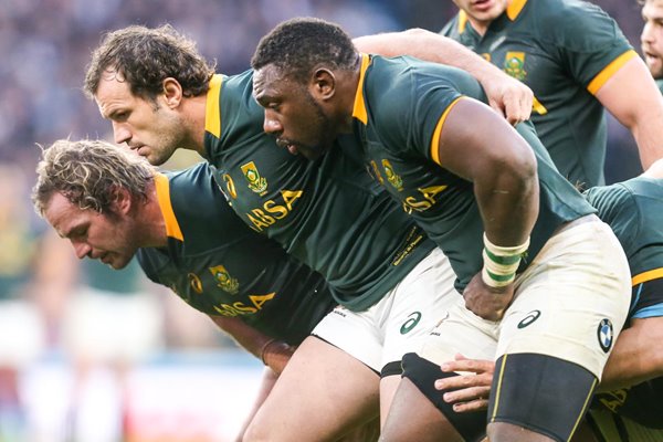 Jannie du Plessis, Bismarck du Plessis & Tendai Mtawarira South Africa Front Row 2016