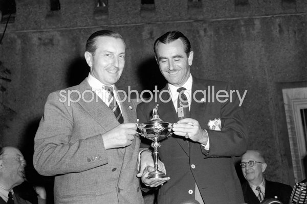 Henry Cotton & Lloyd Mangram Ryder Cup 1953