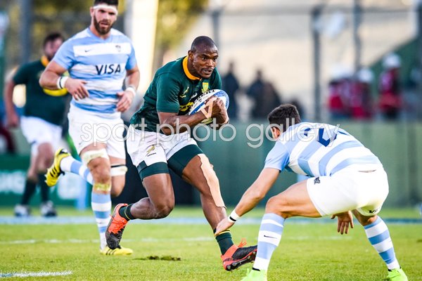 Makazole Mapimpi South Africa v Argentina Rugby Championship 2019