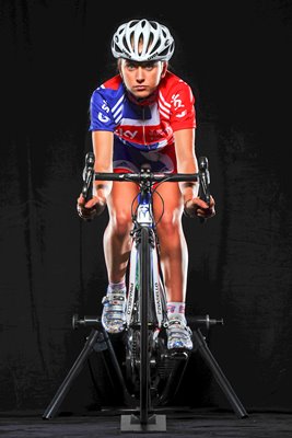 Laura Trott British Cycling Portrait Session 2011