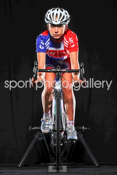 Laura Trott British Cycling Portrait Session 2011