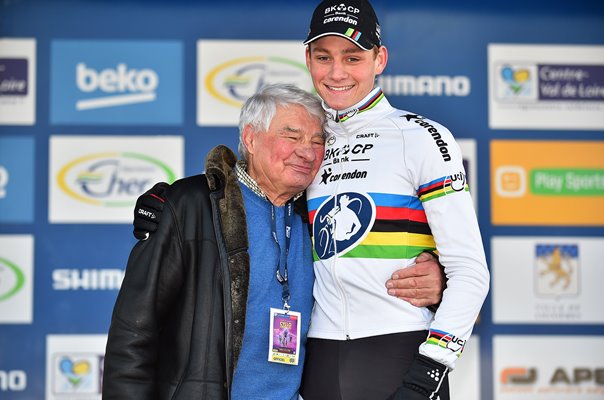 Mathieu van der Poel & Raymond Poulidor World Cup Lignieres-en-Berry 2016