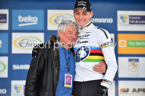 Mathieu van der Poel & Raymond Poulidor World Cup Lignieres-en-Berry 2016