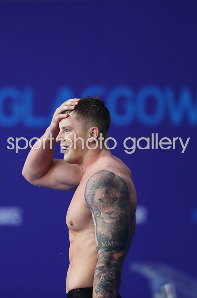 Adam Peaty Great Britain Breaststroke European Swimming Glasgow 2018