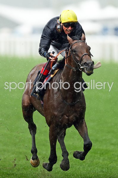 Frankie Dettori & Crystal Ocean Prince of Wales Stakes Royal Ascot 2019