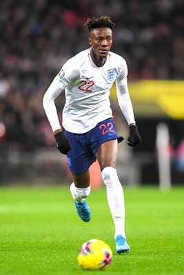 Tammy Abraham England v Montenegro Euro Qualifier Wembley 2019